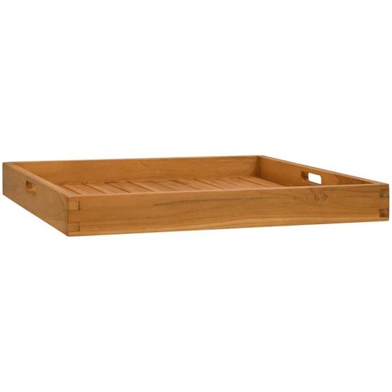Plateau de service 60x60 cm Bois de teck massif