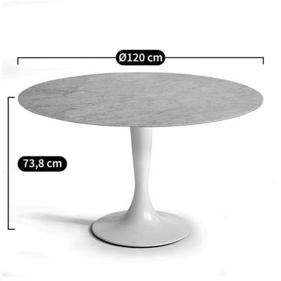Plateau de table céramique ø120 cm, Aradan