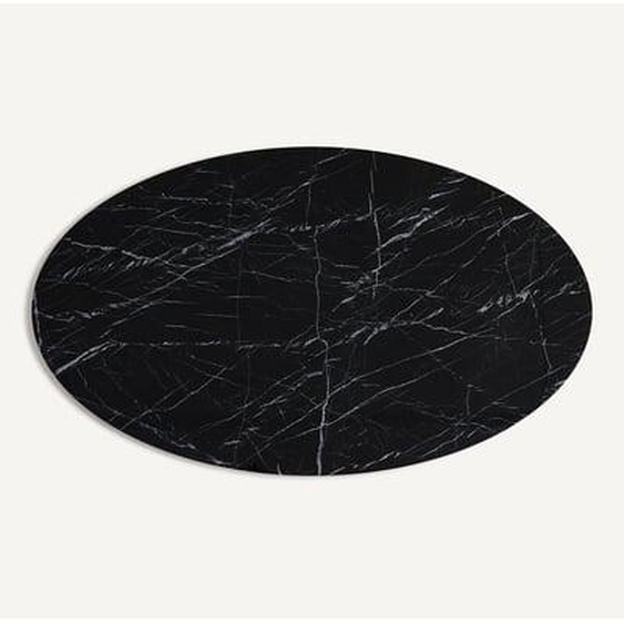 Plateau de table ellipse en marbre L170 cm, Elipso
