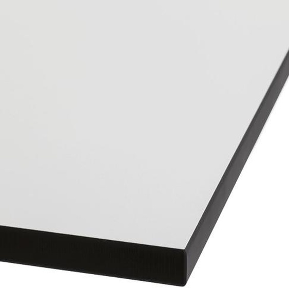 Plateau de table PLANO carré 60x60cm blanc en résine compressée