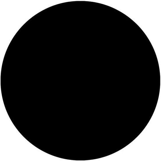 Plateau de table RINGO rond Ø 60cm noir