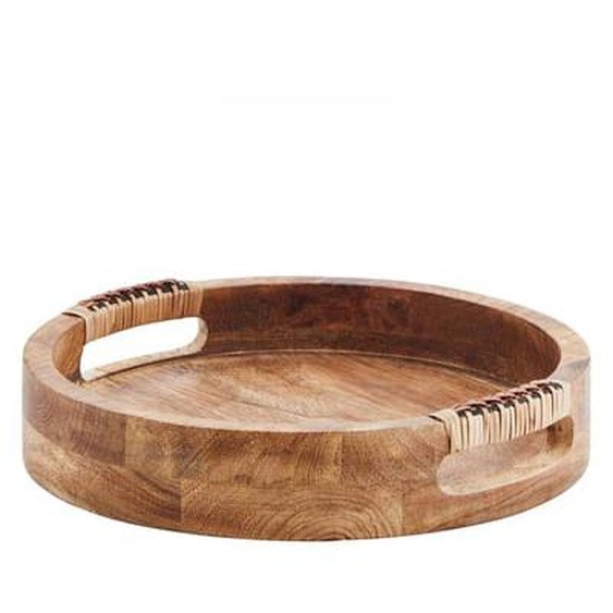 Plateau en bois dia 25 cm