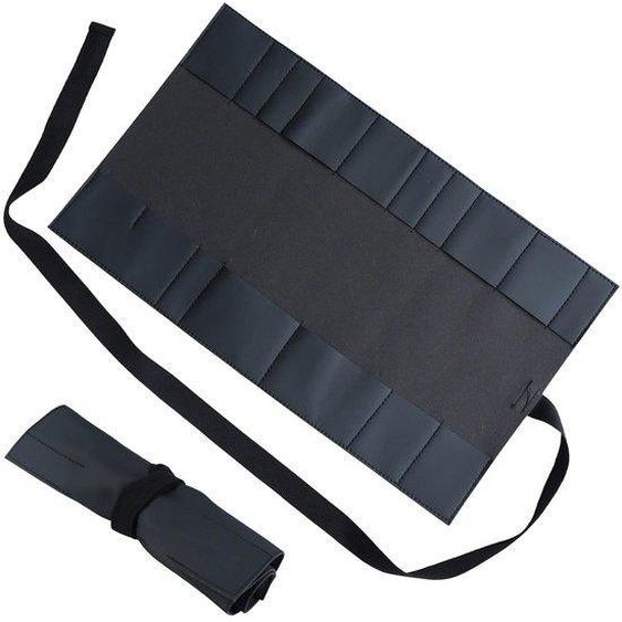 Plateau pour bonsaï, 16 compartiments, en cuir synthétique PU, 265 x 450 mm