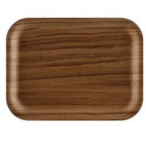 Plateau rectangulaire Viventium Noyer