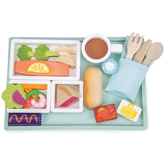 Plateau Repas En Avion En Bois Multicolor