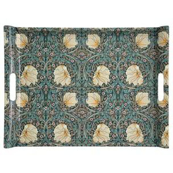 Plateau William Morris noir 52 x 37 cm