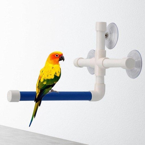 Plateforme dassise en plastique pour jouets Parrot avec pieds adhésifs