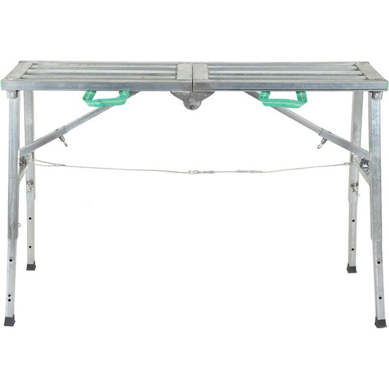 Plateforme de travail pliable et réglable de 60 à 90 cm en aluminium épais, échafaudage, échelle de chantier, banc