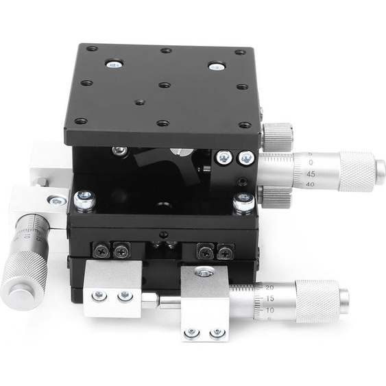 Platine linéaire manuelle,Plate-forme de réglage des paliers dajustage,Table coulissante dajustage fin,Plate-forme dajustage,Plate-forme dajustage de la platine linéaire