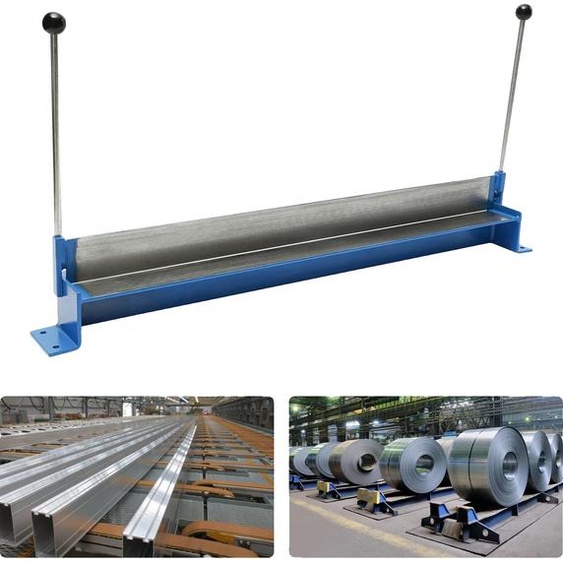 Plieuse de tôle, angle de pliage réglable de 0 à 135°, largeur de pliage 36,61 pouces, acier 45# durable