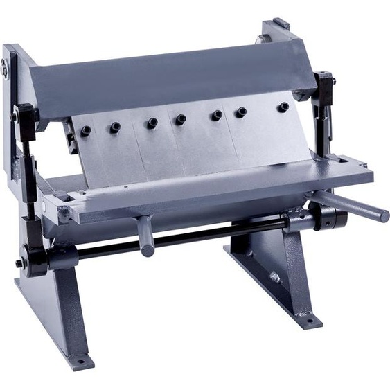 Plieuse SucceBuy, banc de pliage 305 mm, épaisseur de pliage pour acier doux de 1 mm, angle réglable de 0 à 135 degrés, plieuse de tôle à 5 doigts, plieuse pivotante pour un travail précis du métal