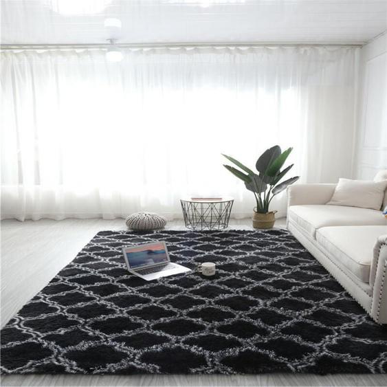 Ultrixe - Plush Shaggy Area Rugs Tapis 160x230cm Tapis Anti Slip Moelleux Chambre Tapis Shaggy Tapis De Sol Grand pour Couloir Chambre