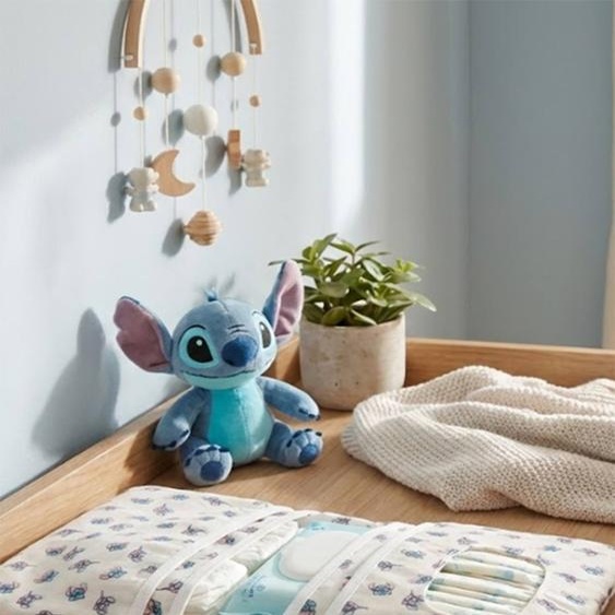 Pochette à langer nomade Disney Lilo et Stitch écru