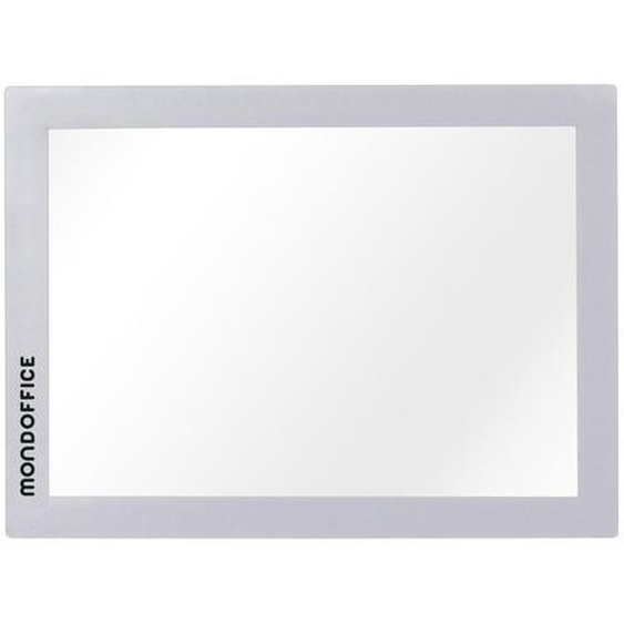 Pochette murale Cadre daffichage adhésif A5 - Cadre argent - Lot de 2