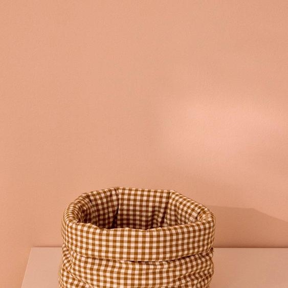 Pochon Matelassé Vichy Vichy Caramel