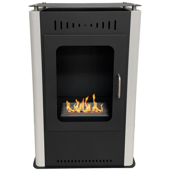 Poêle à bioéthanol ASIA, cheminéesur pied, L50x27xH80