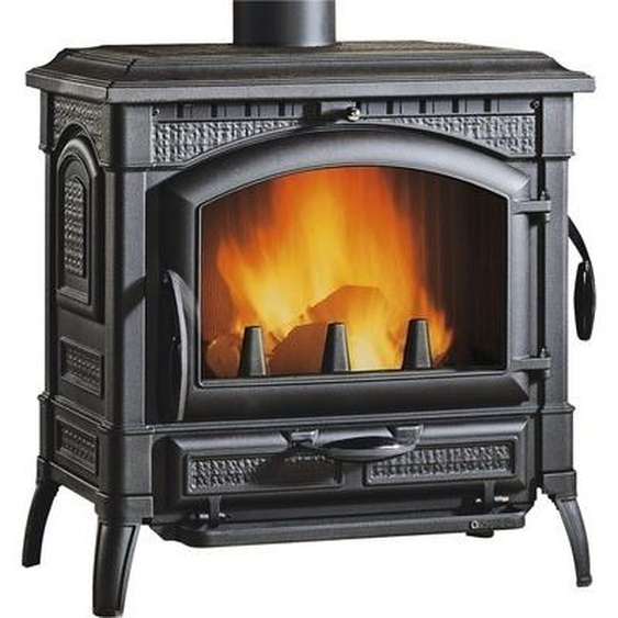 Poêle à bois Nordica Extraflame Isotta fonte noir 11,9 kW