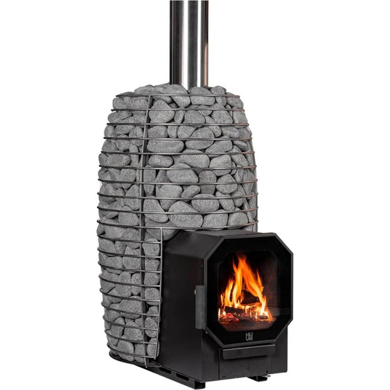 Poêle à bois pour sauna HUUM HIVE Flow LS, conforme à la norme BImSchV 2