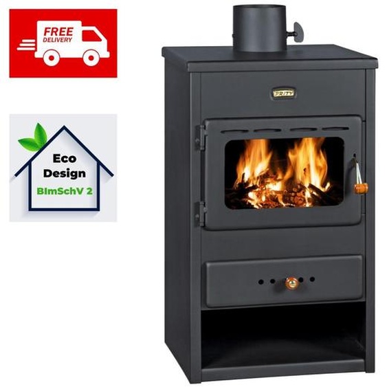 Poêle à bois Prity K1 9.5 kW, BIMSCHV 2