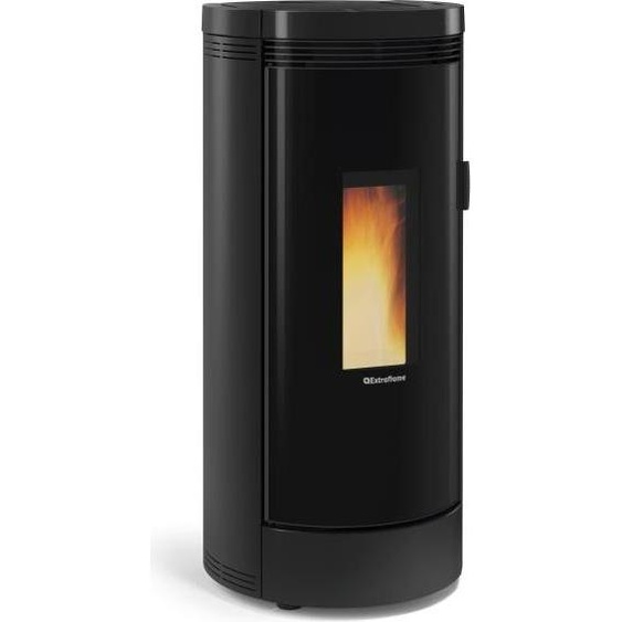 Poêle à granulés Debby CX noir - électronique 9 kW