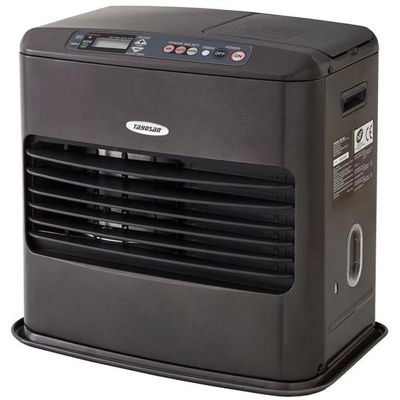 Poêle à pétrole électronique - Tosai 4602 - 4600 W - Programmation 24 h - Réservoir 7 L -  75m²