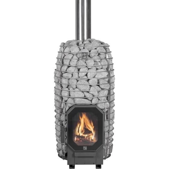 Poêle à sauna HIVE FLOW Mini 9kW pour combustibles solides