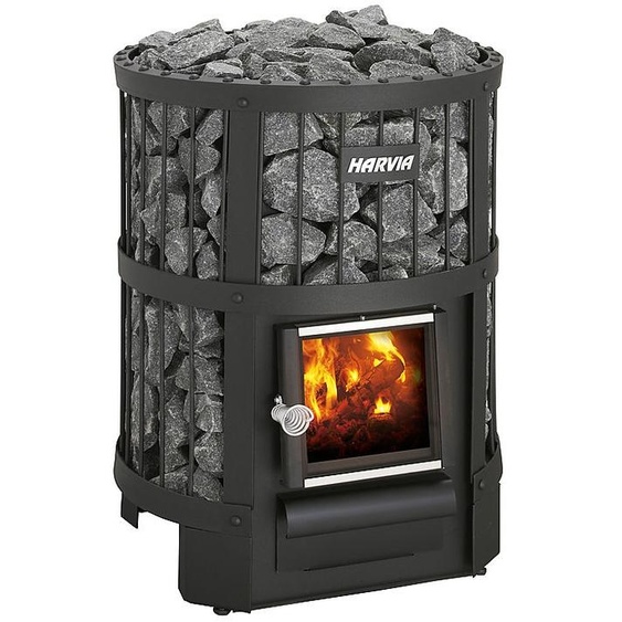 Poêle de sauna à bois Harvia Legend 150 noir (1.Bimschv possible)