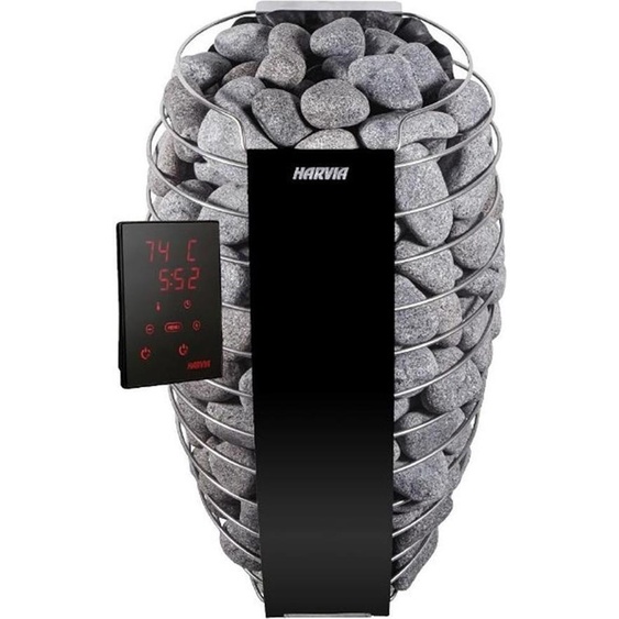 Poêle de sauna Harvia Spirit 6,0 kW | avecexterne Xenio et Wi-Fi | HSP604MXW