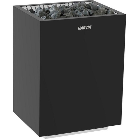 Poêle de sauna Harvia VIRTA Wall noir 9,0 kW sans commande