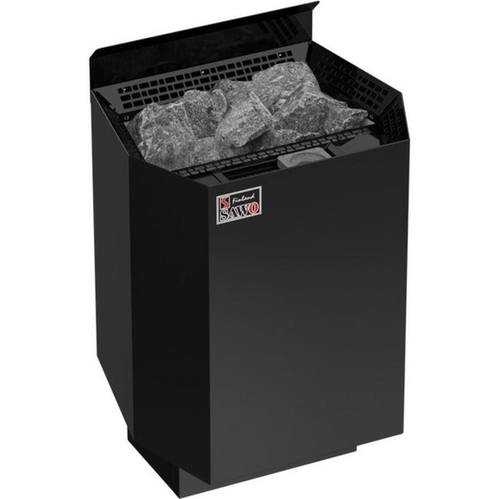 Poêle de sauna Sawo Nordex Mini Combi 3.0 kW, noir |séparée nécessaire | NRMC-30NS-BL-Z