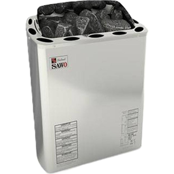 Poêle Électrique Sawo Mini X Acier 2.3 kW | nécessitent des commandes séparées | MX-23NS-Z