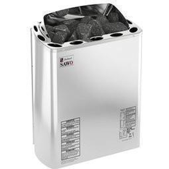 Poêle Électrique Sawo Mini X Acier 3.6 kW | nécessitent des commandes séparées | MX-36NS-Z