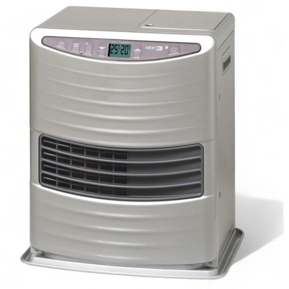 Poêle électronique à combustible liquide de 3 kW en acier, 38 x 30 x H 43 cm