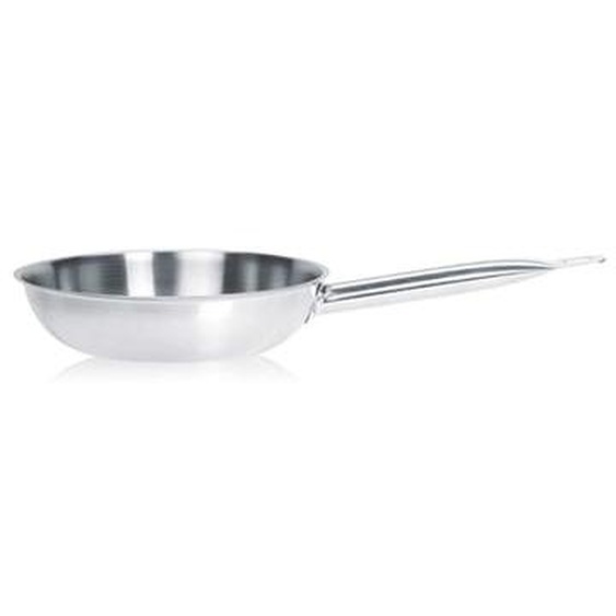 Poele professionnel 24cm en acier inoxydable