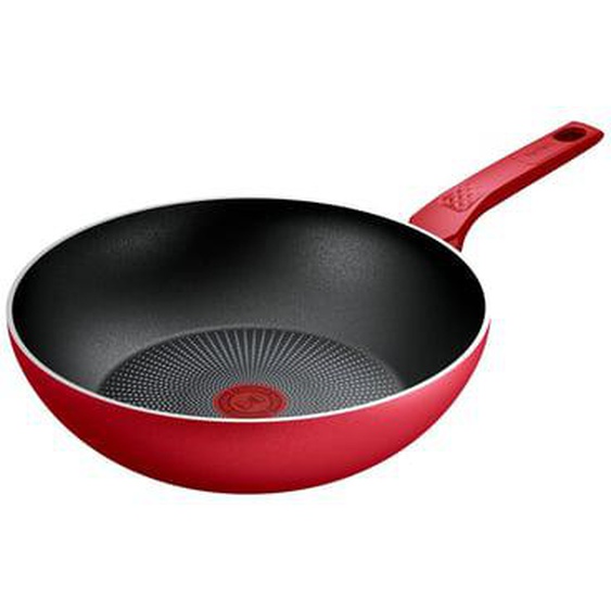Poêle Wok Ø28 cm Dail Expert - rouge