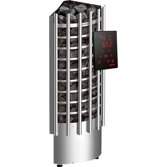 Poêle de sauna électrique Harvia Glow Corner XE 9,0 kW en acier | HTRC904XE