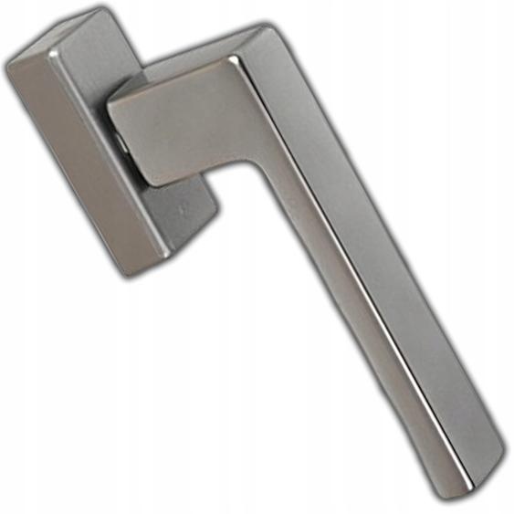 Poignée de fenêtre Hoppe Toulon Secustik Aluminium Axe Réglable