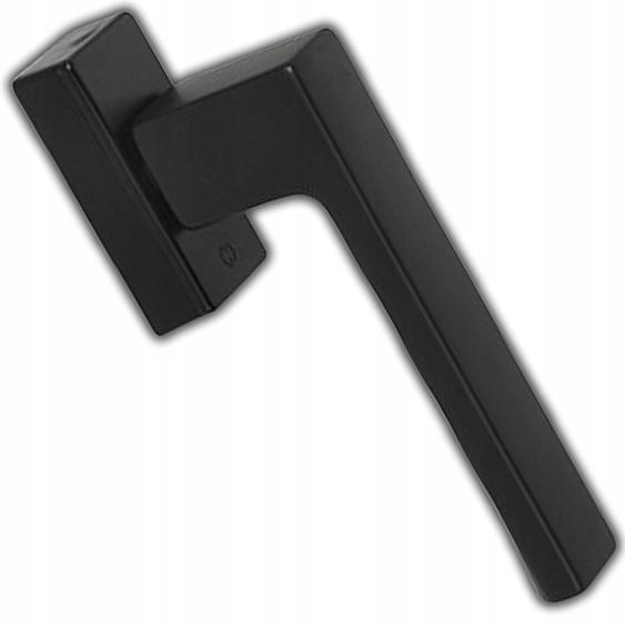 Poignée de fenêtre Hoppe Toulon Secustik Aluminium Noir Réglable