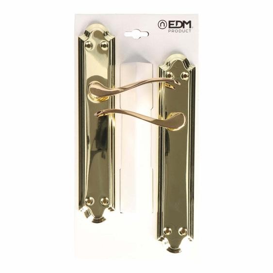 Poignée De Porte Laiton Edm 1777 Design Classique En Laiton, Installation Facile - Edm