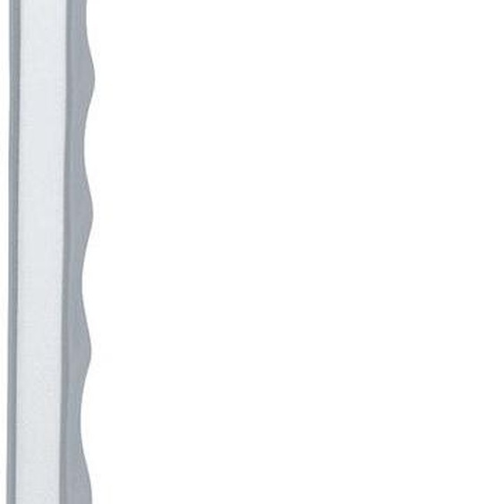 Poignée de porte coulissante à levage HOPPE TOULON extérieur PZ, longueur 253, aluminium argent anodisé