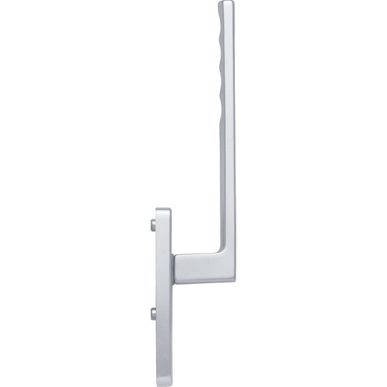 Poignée de porte coulissante à levage HOPPE TOULON intérieur PZ, longueur 253, aluminium argent anodisé