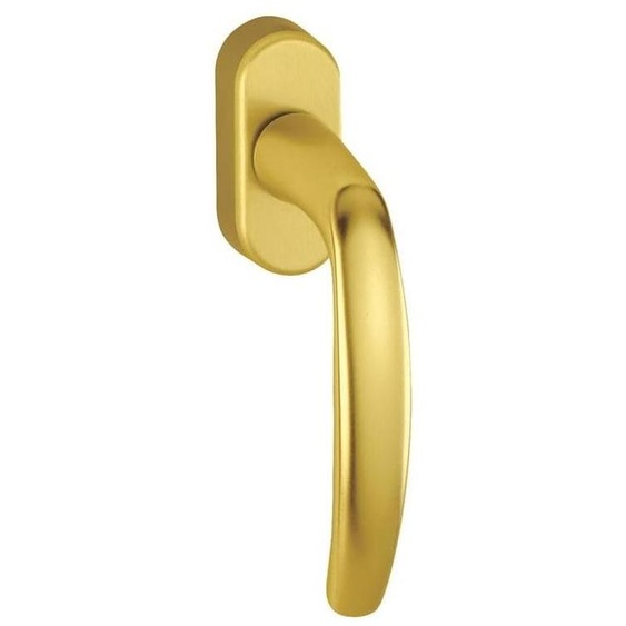 Poignée de porte en laiton à 90 degrés, pour porte droite