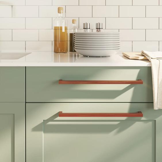 Poignées darmoire 20 pcs bronze 320 mm acier inoxydable