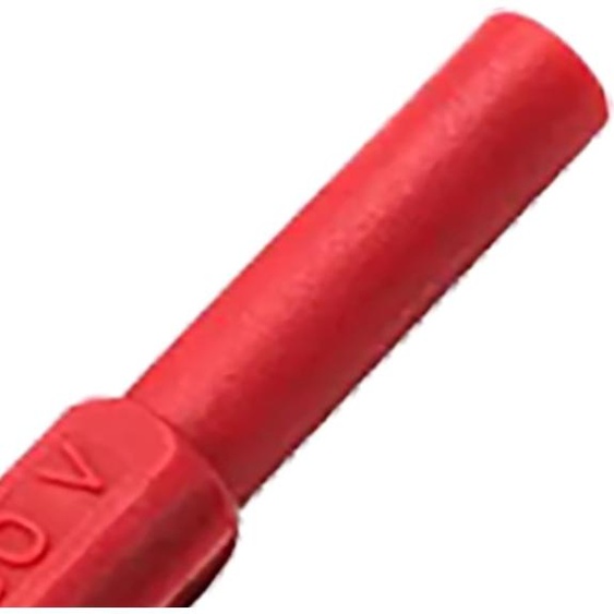 Pointe de test multimètre 0,7 mm, haute résistance à la température, détection précise, perforation de fil pour la réparation automobile, rouge