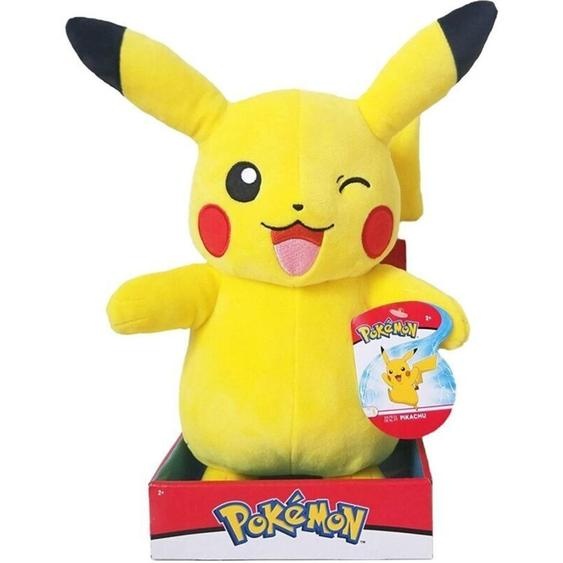 Pokémon - Peluche 30cm - Pikachu Jaune