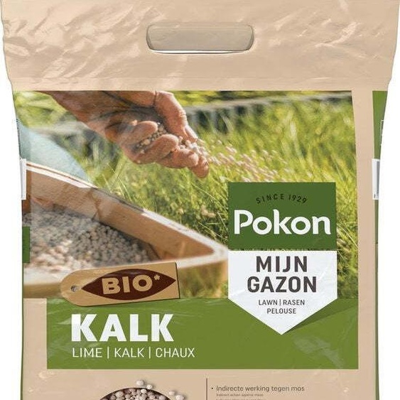 Pokon PokonLime - 5kg - Pour une meilleure structure du sol - Convient pour 50m2