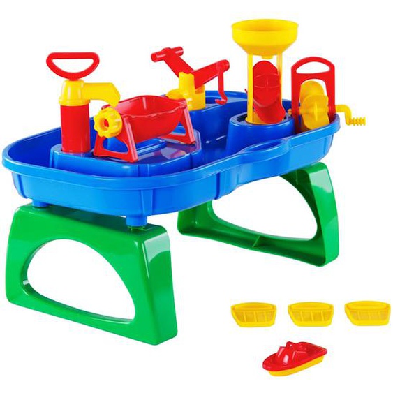 Polesie wader Jeu de table dextérieur deau 11 pcs 53x38x40 cm PP
