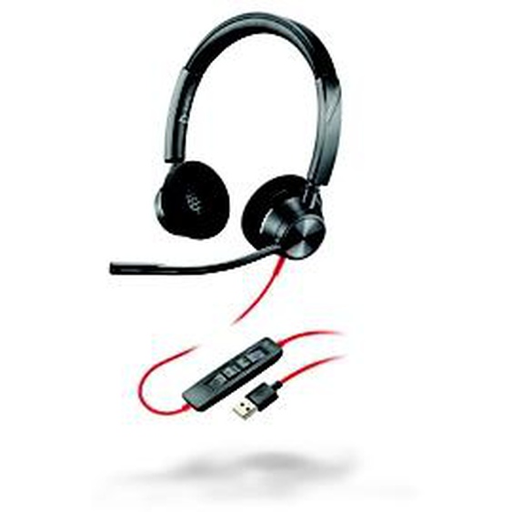Poly Blackwire 3320 Duo Casque filaire USB-A
