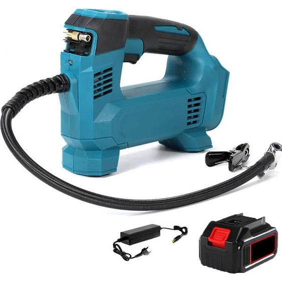 Pompe à air, design sans fil, contrôle intelligent de la pression, rouge