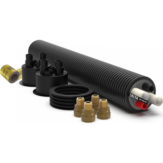 Pompe à chaleur Delta Therm double tube pour pose sous terre 15m / 2x DN 32